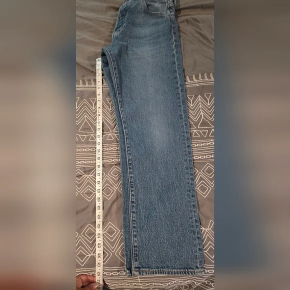 Vintage Men's Levis 501 Straight Leg Button Closure Jeans Size 30x30 - Picture 3 of 10